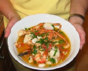 seafood stew of crustaceans xx09